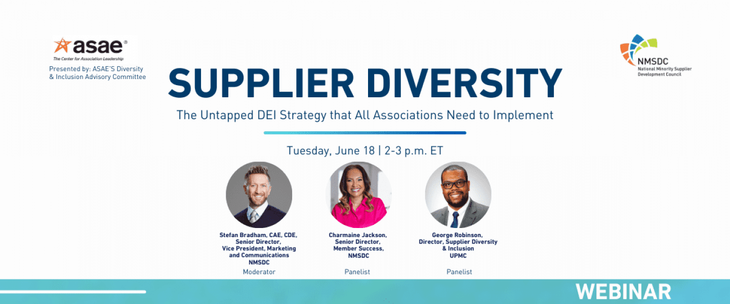 Supplier Diversity: The Untapped DEI Strategy that All Associations ...